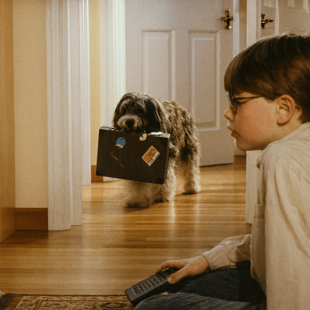 Pippin y su maleta